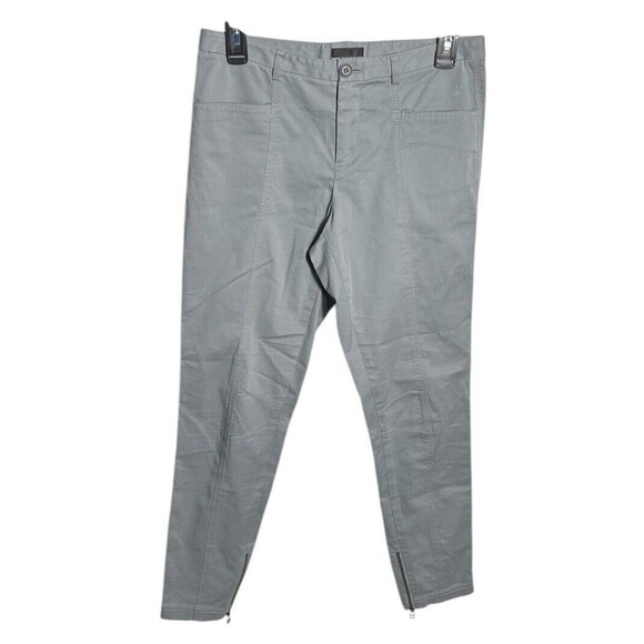 ATM Anthony Thomas Melillo Gray Moto Utility Pants Gorpcore‎ Stretch Size 4 - Picture 1 of 6